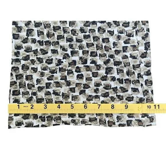 Snoskins Double Knit Jacquard Abstract Print Pull On Pants - Size Small - Picture 8 of 9